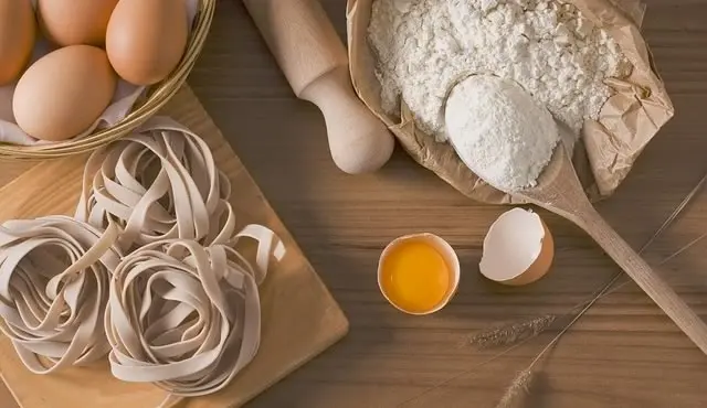 illustrazione prodotti in cucina