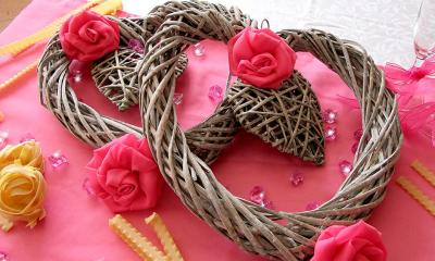 Cuori Rose Decori