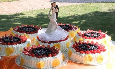 Torta Nuziale Parco